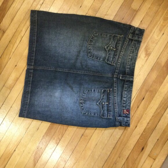 Dish Denim Skirt (size Large) - Picture 4 of 7